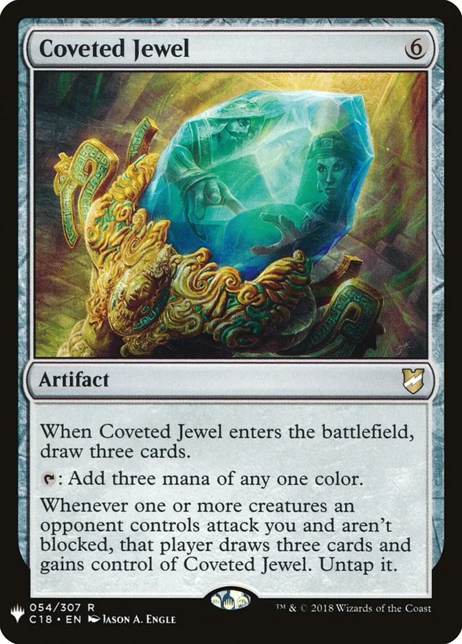 2020 The List Coveted Jewel #C18-54 rare card image