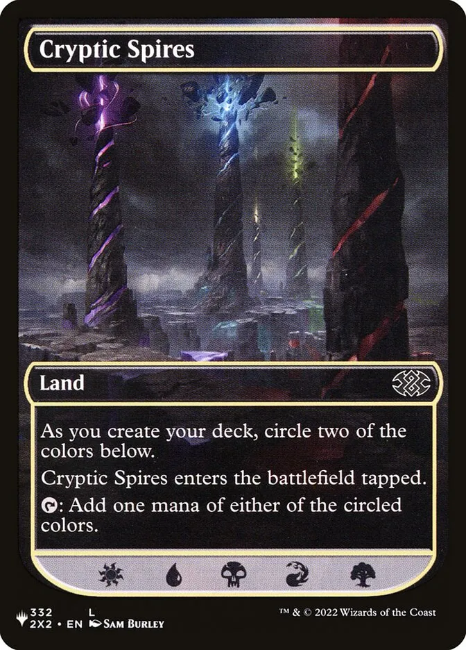 2020 The List Cryptic Spires common #2X2-332 common card image