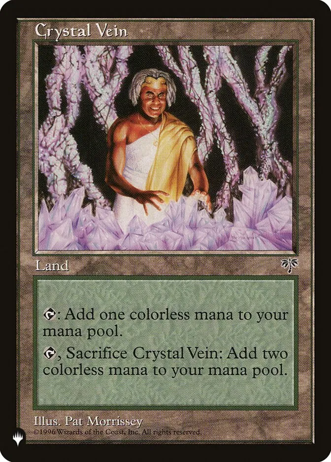 2020 The List Crystal Vein #MIR-325 uncommon card image
