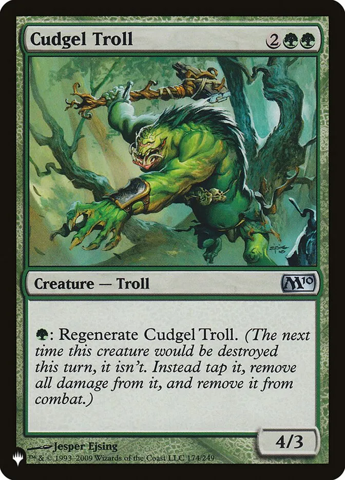 2020 The List Cudgel Troll #M10-174 uncommon card image
