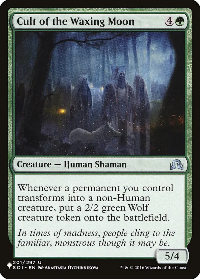 2020 The List Cult of the Waxing Moon #SOI-201 uncommon card image