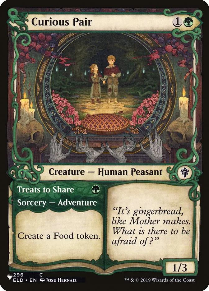 2020 The List Curious Pair // Treats to Share #ELD-296 common card image