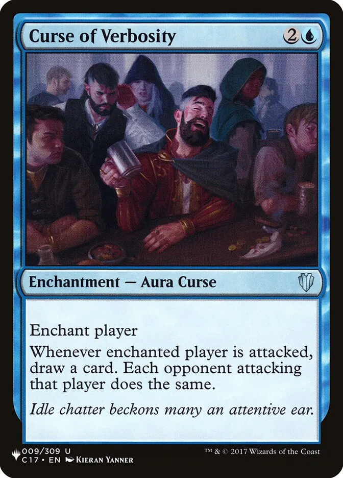 2020 The List Curse of Verbosity #C17-9 uncommon card image