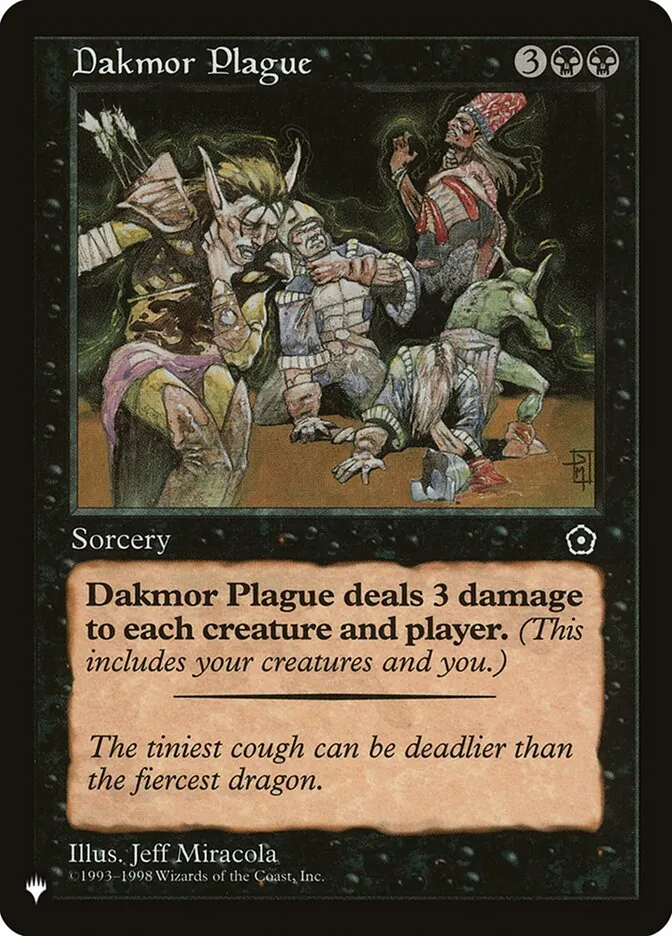 2020 The List Dakmor Plague #P02-69 uncommon card image
