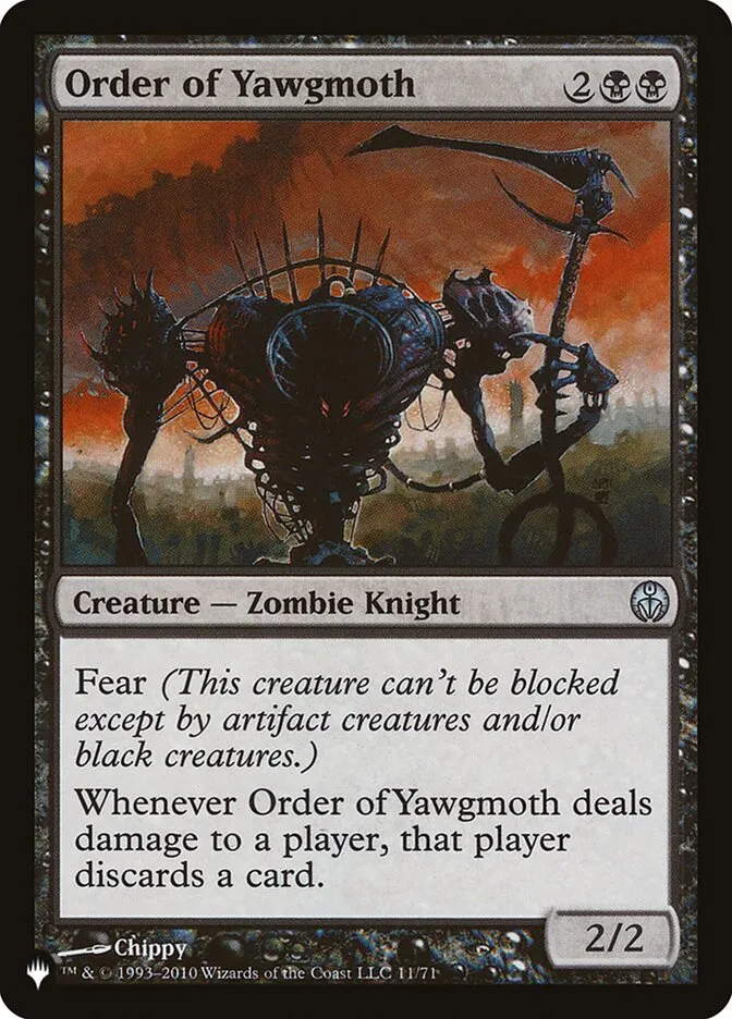 2020 The List Order of Yawgmoth #DDE-11 uncommon card image