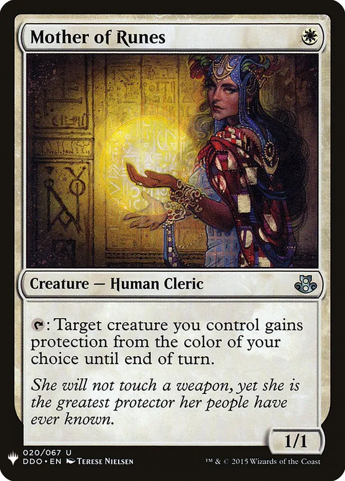 2020 The List Mother of Runes #DDO-20 uncommon card image