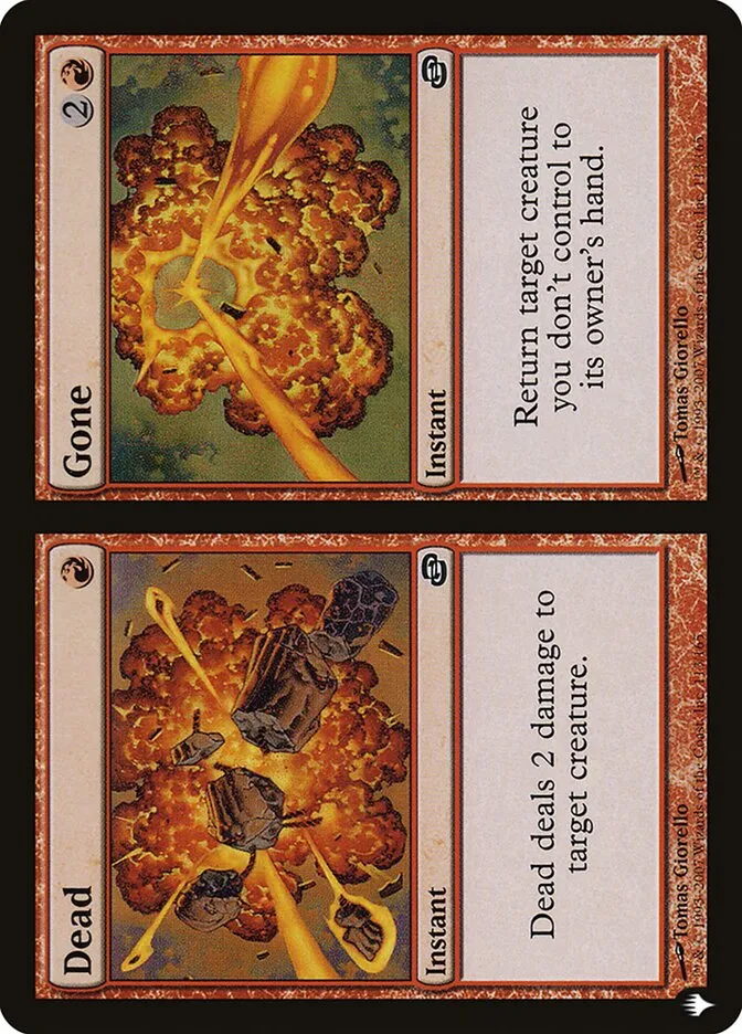 2020 The List Dead // Gone common #PLC-113 common card image