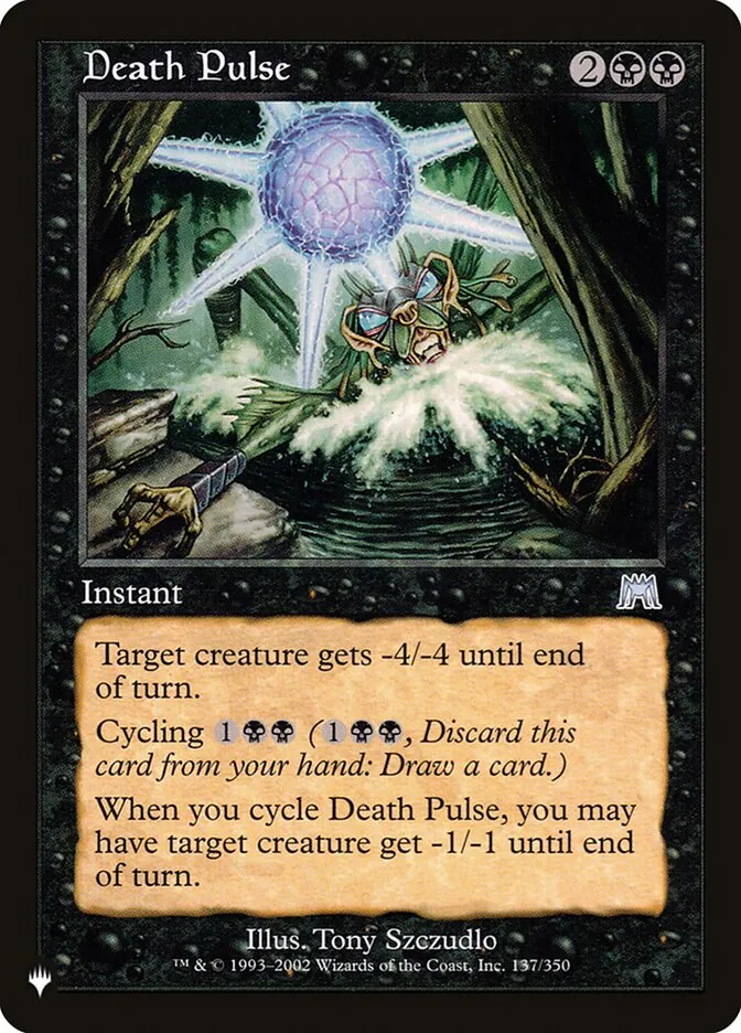 2020 The List Death Pulse #ONS-137 uncommon card image