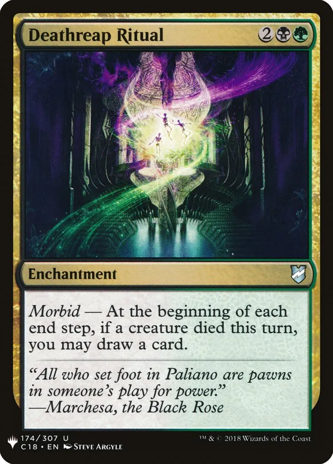 2020 The List Deathreap Ritual #C18-174 uncommon card image