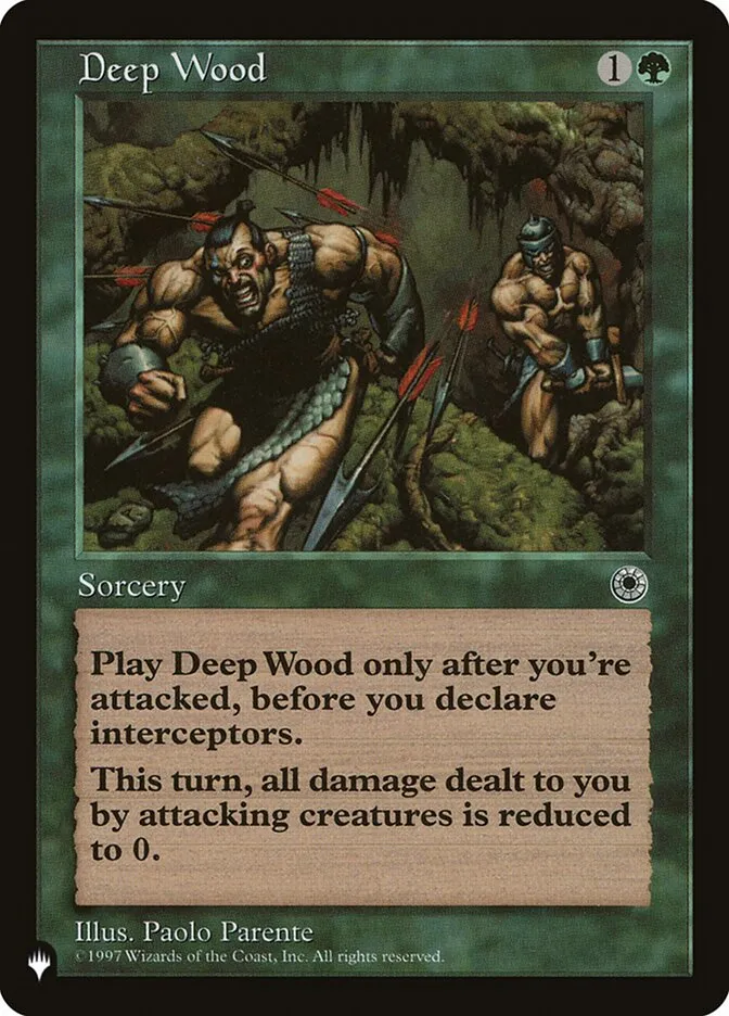 2020 The List Deep Wood #POR-162 uncommon card image