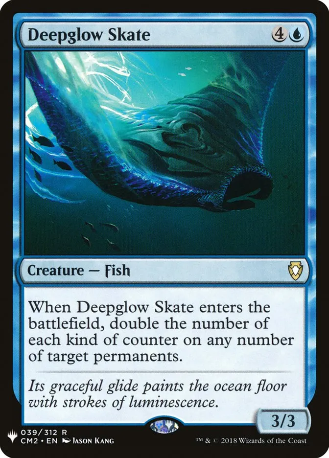 2020 The List Deepglow Skate #CM2-39 rare card image