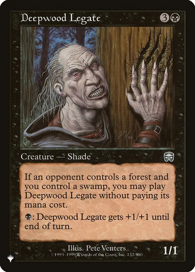 2020 The List Deepwood Legate #MMQ-132 uncommon card image