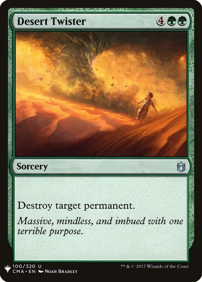 2020 The List Desert Twister #CMA-100 uncommon card image