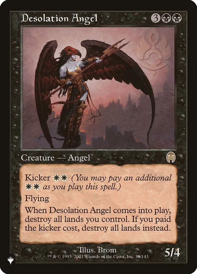 2020 The List Desolation Angel #APC-38 rare card image