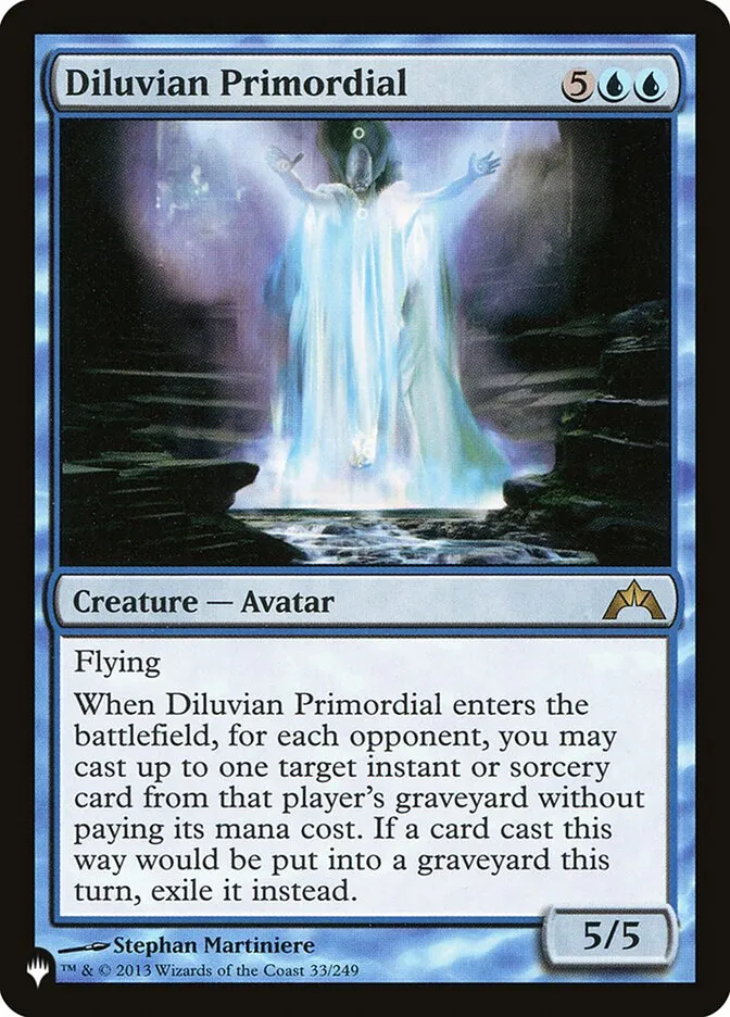 2020 The List Diluvian Primordial #GTC-33 rare card image