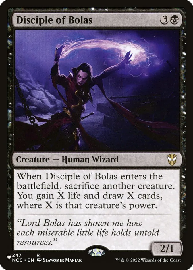 2020 The List Disciple of Bolas #NCC-247 rare card image