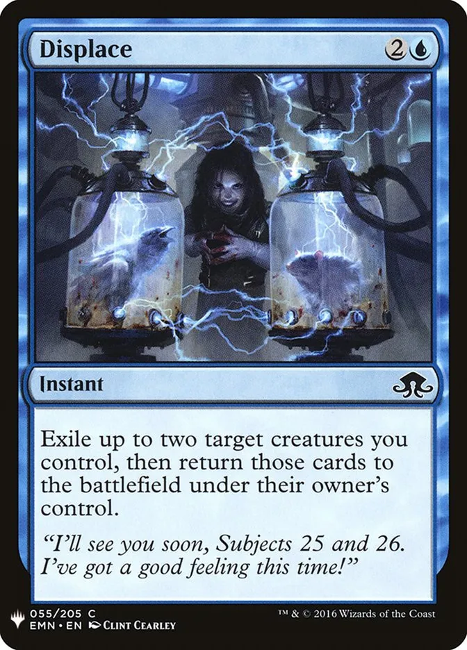 2020 The List Displace #EMN-55 common card image