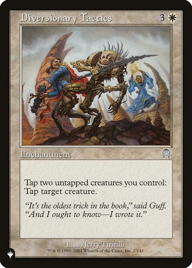 2020 The List Diversionary Tactics #APC-7 uncommon card image