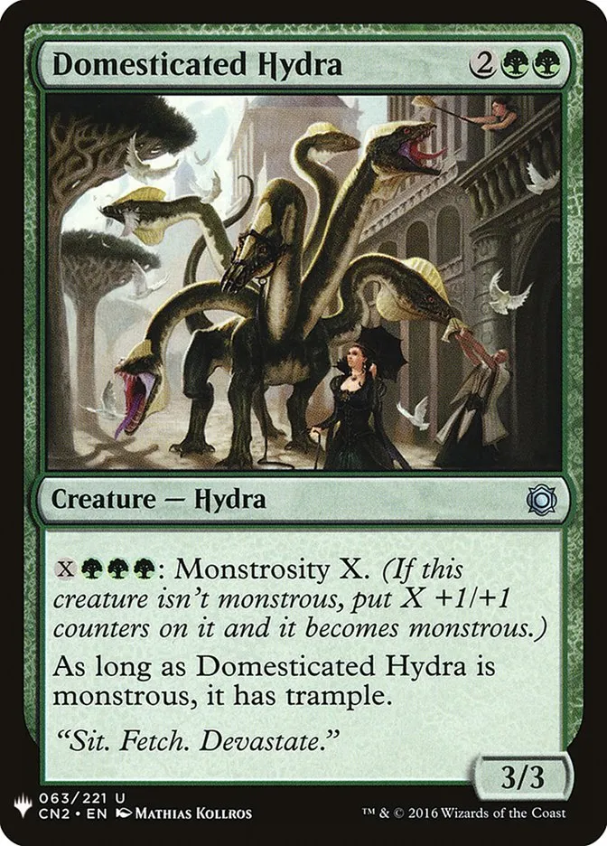 2020 The List Domesticated Hydra #CN2-63 uncommon card image
