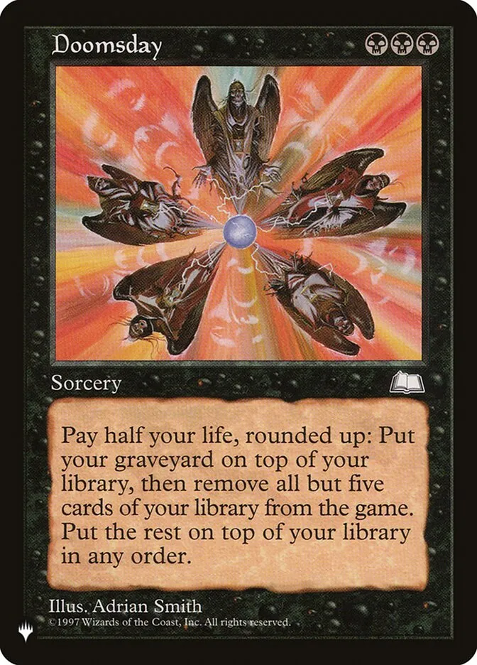 2020 The List Doomsday #WTH-66 rare card image