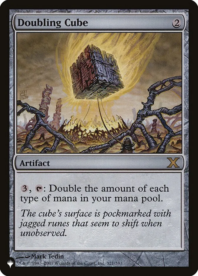 2020 The List Doubling Cube #10E-321 rare card image
