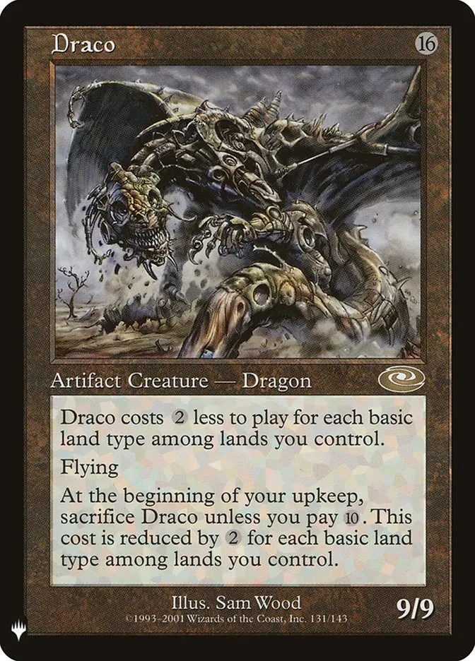 2020 The List Draco #PLS-131 rare card image