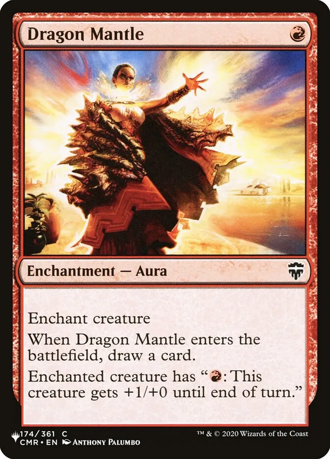 2020 The List Dragon Mantle #CMR-174 common card image