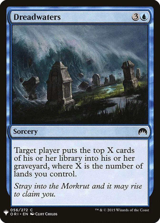 2020 The List Dreadwaters common #ORI-56 common card image