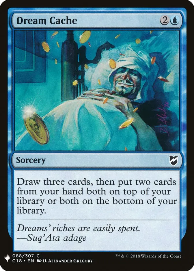2020 The List Dream Cache common #C18-88 common card image