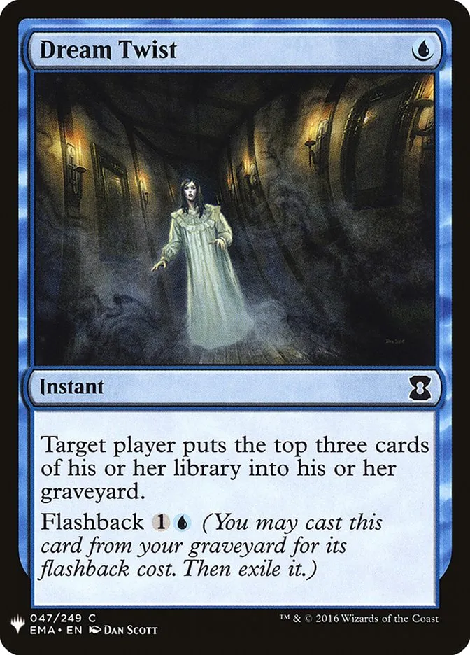 2020 The List Dream Twist #EMA-47 common card image