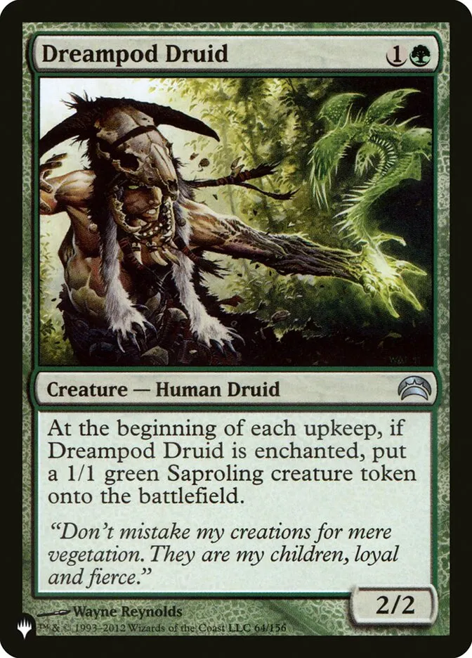 2020 The List Dreampod Druid uncommon #PC2-64 uncommon card image