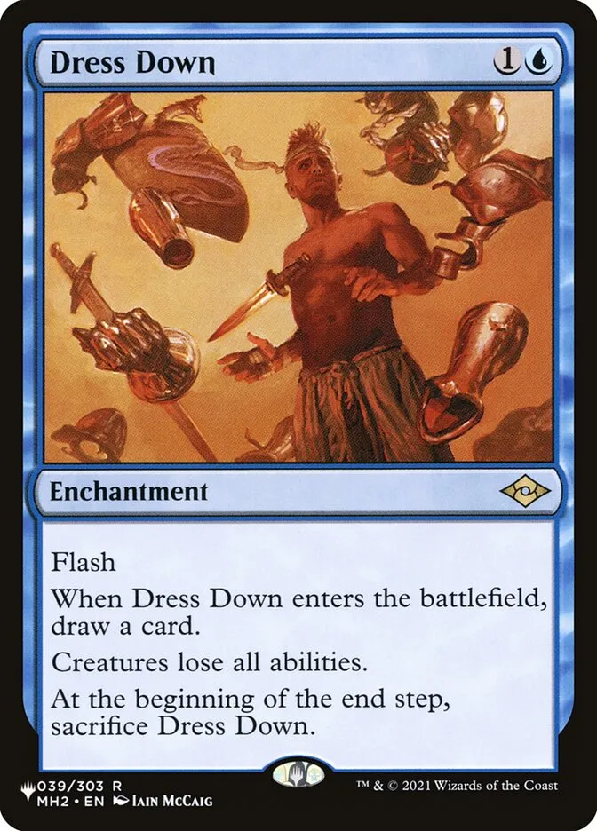 2020 The List Dress Down #MH2-39 rare card image
