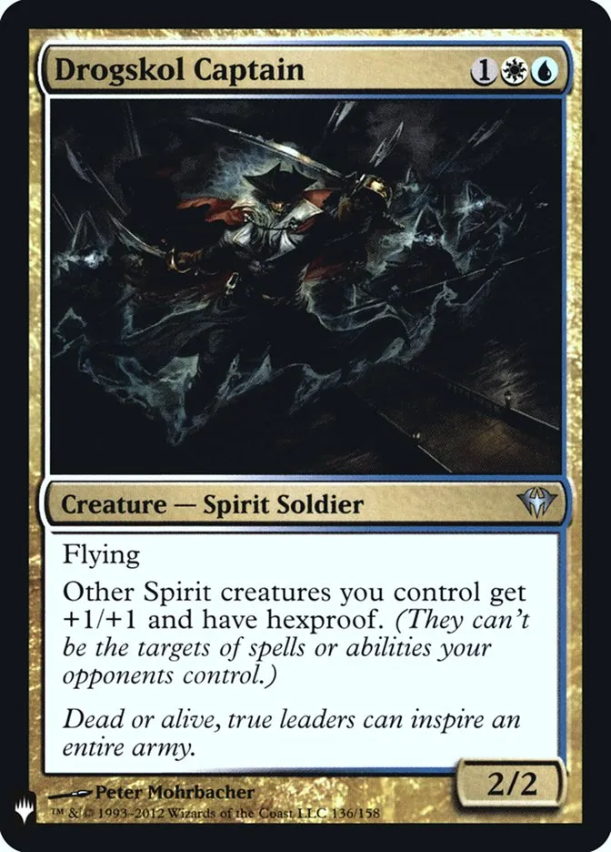 2020 The List Drogskol Captain #DKA-136 uncommon card image