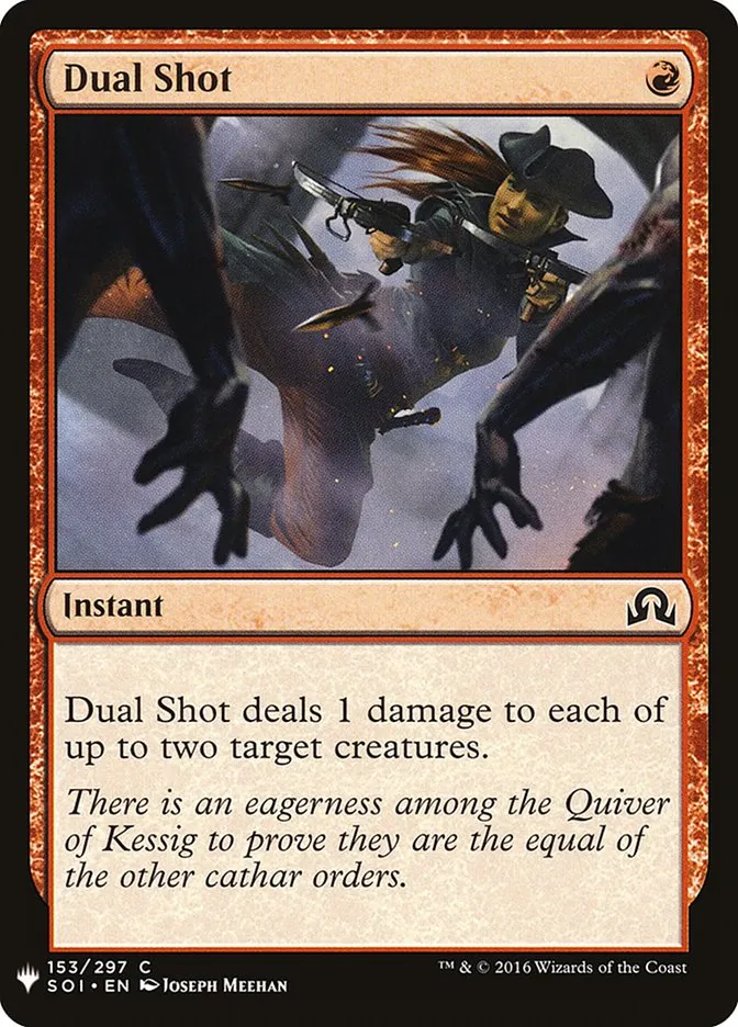2020 The List Dual Shot #SOI-153 common card image