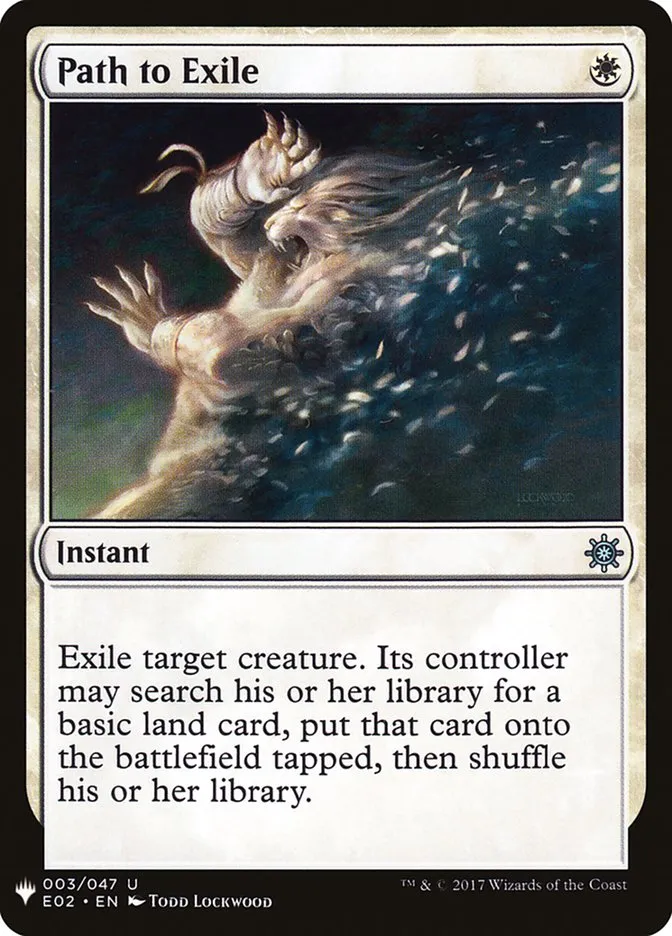 2020 The List Path to Exile #E02-3 uncommon card image