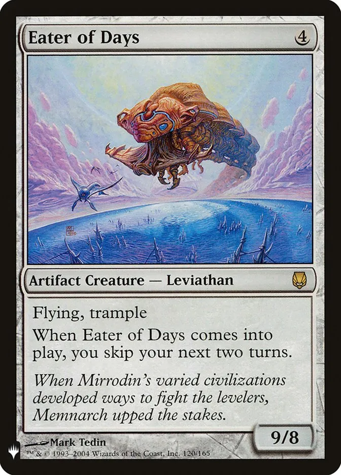 2020 The List Eater of Days #DST-120 rare card image
