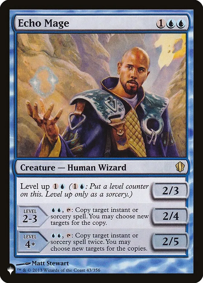 2020 The List Echo Mage rare #C13-43 rare card image