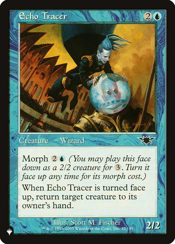 2020 The List Echo Tracer common #LGN-37 common card image