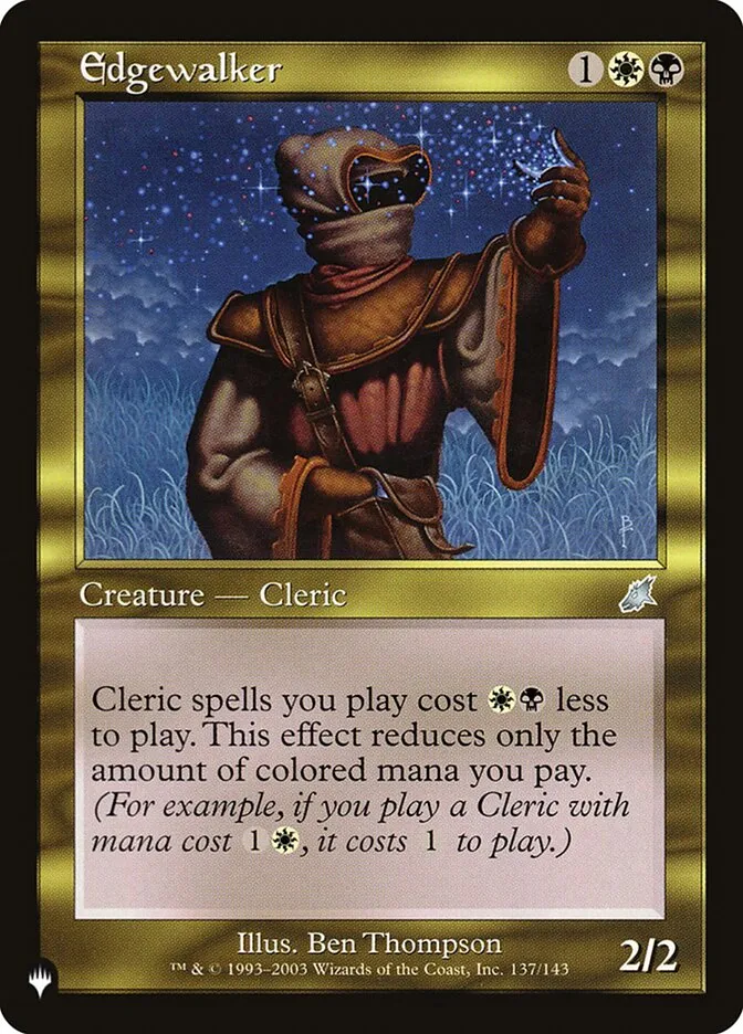 2020 The List Edgewalker uncommon #SCG-137 uncommon card image