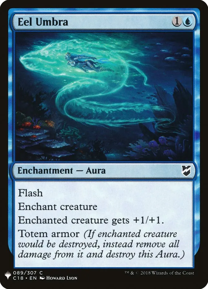 2020 The List Eel Umbra #C18-89 common card image