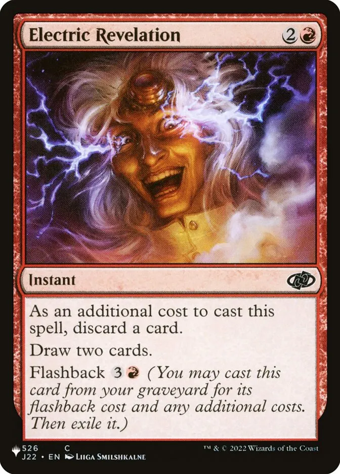 2020 The List Electric Revelation #J22-526 common card image