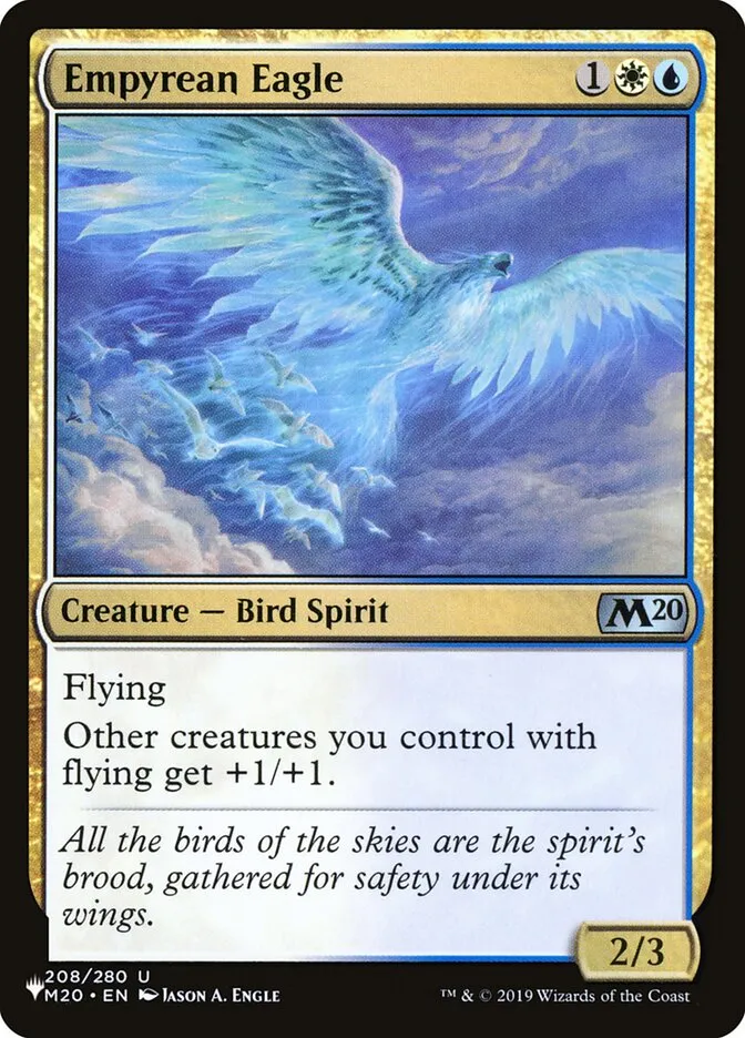 2020 The List Empyrean Eagle uncommon #M20-208 uncommon card image