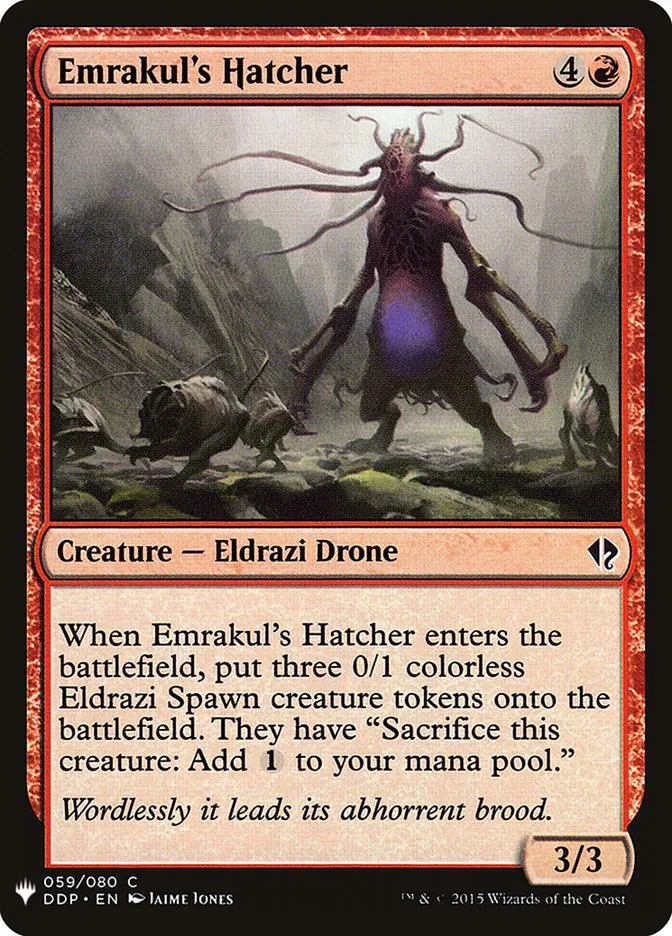 2020 The List Emrakul's Hatcher common #DDP-59 common card image