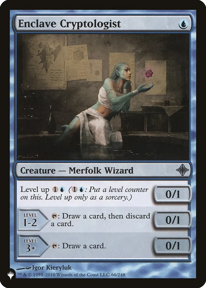 2020 The List Enclave Cryptologist uncommon #ROE-66 uncommon card image