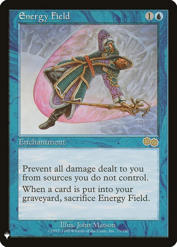 2020 The List Energy Field #USG-73 rare card image