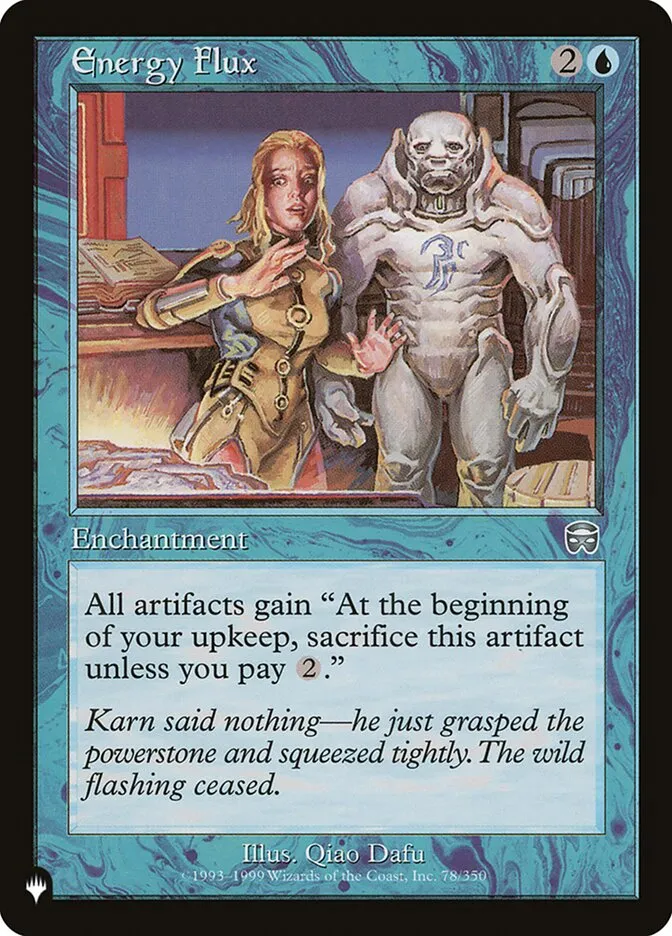 2020 The List Energy Flux #MMQ-78 uncommon card image