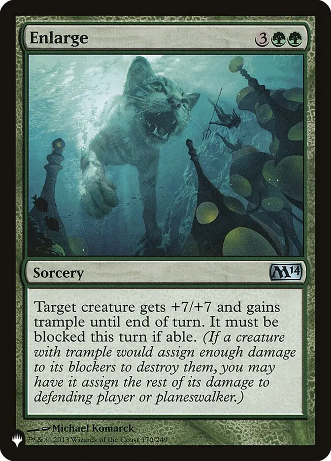 2020 The List Enlarge #M14-170 uncommon card image