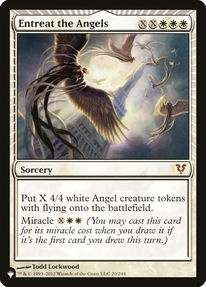 2020 The List Entreat the Angels #AVR-20 mythic card image