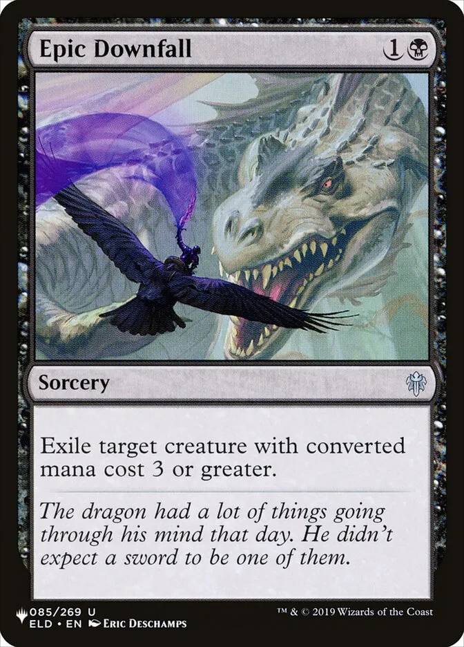 2020 The List Epic Downfall uncommon #ELD-85 uncommon card image