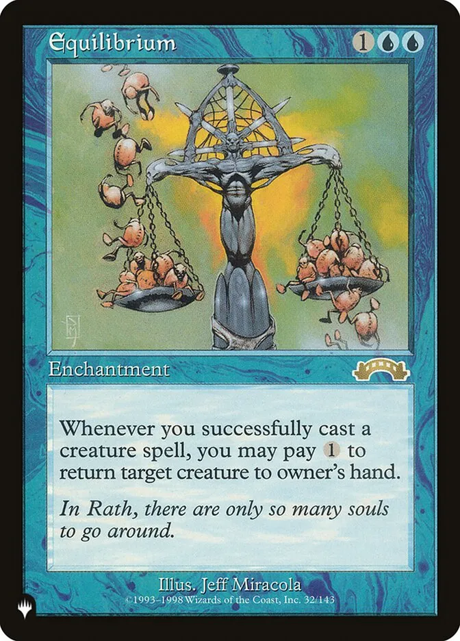 2020 The List Equilibrium #EXO-32 rare card image